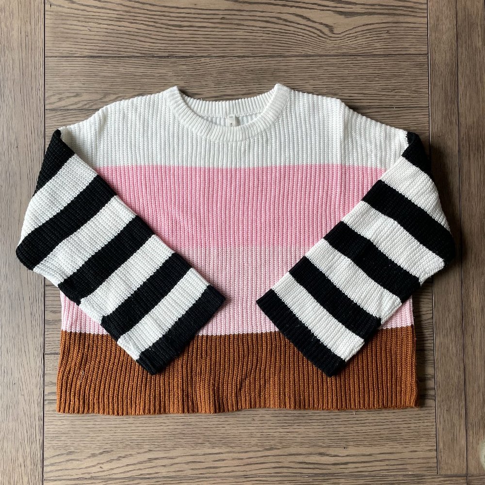 Wishlist | Boutique Neapolitan Boxy Sweater - S/M